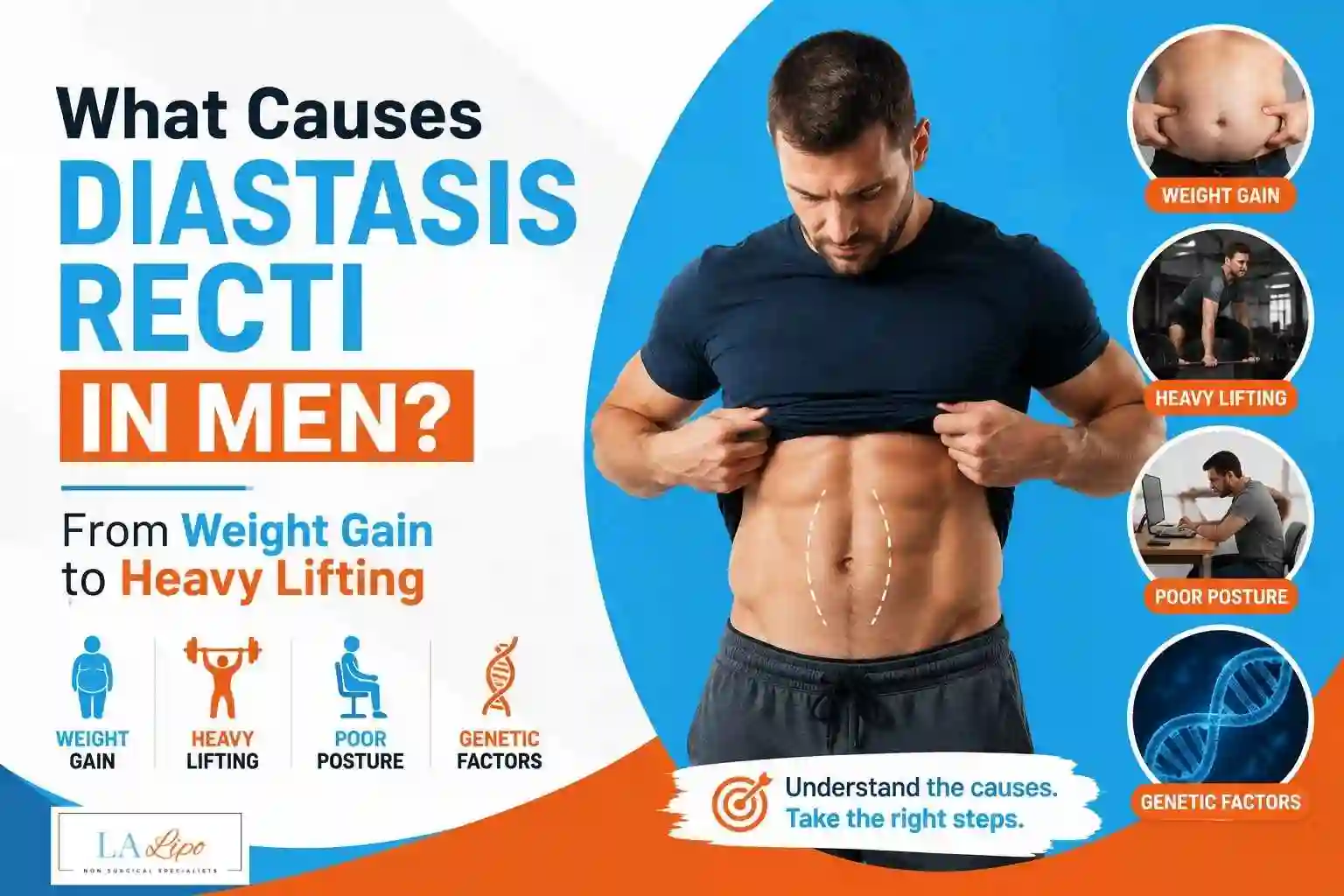 What Causes Diastasis Recti in Men? From Weight Gain to Heavy Lifting Blackwall